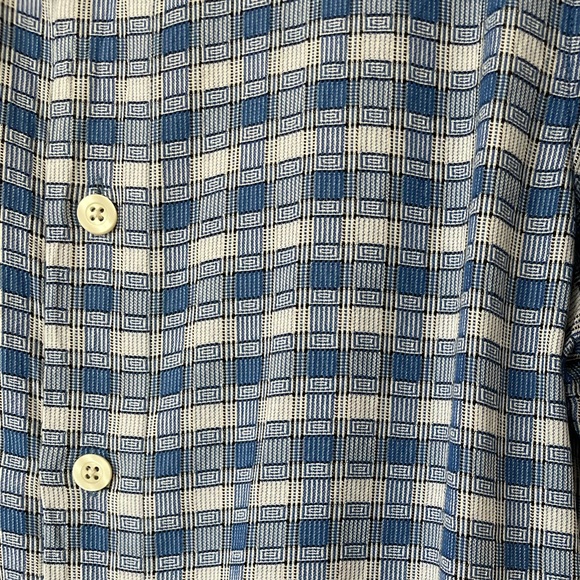 Tommy Bahama Checkered Short Sleeve Button Up - Picture 4 of 6